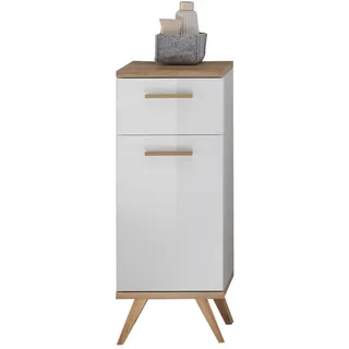 Pelipal Unterschrank 35,5 cm Quickset 923 Weiß Glanz