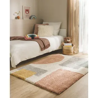 benuta Lytte Kinderteppich Gobi - Multicolor 160x230 cm - Kunstfaser - Rechteckig & im Style: Geometrisch, Hygge & Cozy, Scandi Living - Pflegeleicht für Kinderzimmer, Wohnzimmer, Schlafzimmer