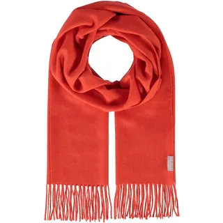 FRAAS Schal Pure Cashmere Scarf with Fringes Orange - Orange