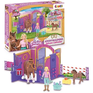 Craze Cavally Adventskalender Kinder - Pferde Spielzeug 2023