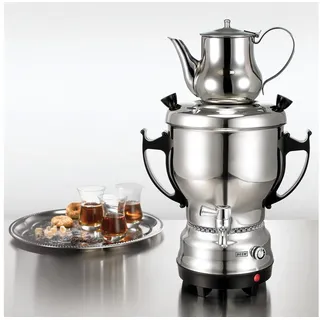 BEEM Samowar, Schwarz, Silber, Polypropylen (PP), Edelstahl, 4 l, 3 l, 1 l, 0,9 m - Schwarz