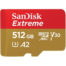 Bild von Extreme microSDXC UHS-I U3 A2 + SD-Adapter 512 GB