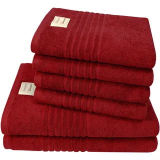 Dyckhoff Nature Handtuchset 6-tlg. lila