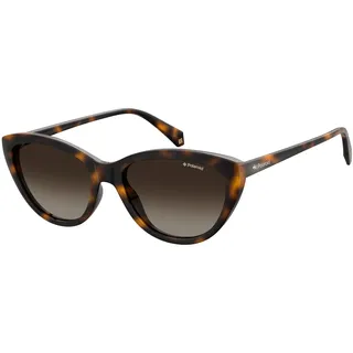 Polaroid Damen Pld 4080/S Sonnenbrille, Dkhavana, 55 EU