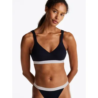 Tommy Hilfiger Underwear Bralette-BH »BRALETTE LIFT« mit Rippenstruktur, blau