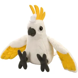 Wild Republic Cuddlekins Kakadu 20 cm Gold/Weiß