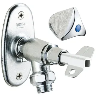 FM Mattsson Mora garden valve with key and handle 400-550 mm