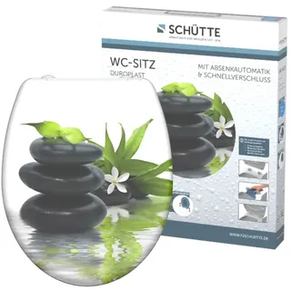 Schütte WC-Sitz Jasmin Duroplast Motiv Steine