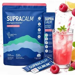 Jello Cortisol Cocktail Pulver – 20 Stück, Cortisol senken Pulver zum Abnehmen, Supercalm Formel für Stressreduktion, bessere Konzentration & erholsamen Schlaf