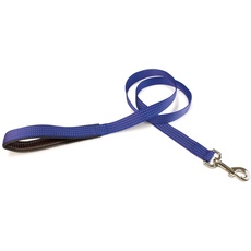 Arquivet Hundeleine - Nylon glatt blau - 2 x 120 cm