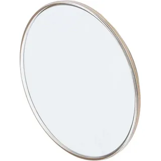 30-fach vergrößernder Spiegel – 152 cm – runder Spiegel mit Saugnäpfen – leicht – tragbar – Make-up – Augenbrauentrimmen – für unterwegs – Gold. - Gold