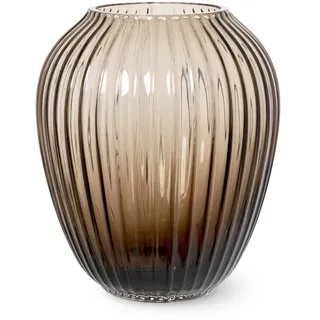 Kähler Vase H18.5 cm Hammershøi aus mundgeblasenem Glas dänisches Design, rosa