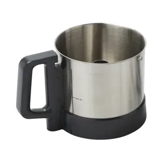 Dito Sama Kessel für PREP4YOU Cutter 3,6 Liter, Edelstahlkessel für 3,6 Liter Cutter, 1 Kessel