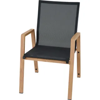 Siena Garden Catania Stapelsessel 67 x 57 x 92,5 cm dunkelgrau