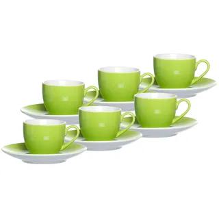 Ritzenhoff & Breker Espressotasse 0,08 l Grün 6 St.