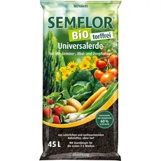 SEMFLOR Bio Universalerde 45l torffrei 27229 04