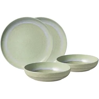Villeroy & Boch Tafel-Set Perlemor Alga 4-tlg. grün