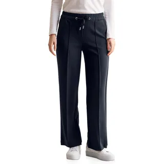 CECIL Damen B378681 Straight Leg Hose, Universal Blue, M / 32L EU