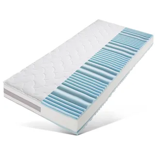 Taschenfederkernmatratze HN8 SCHLAFSYSTEME "Dynamic Gel TFK" Gr. 4, weiß, B:80cm H:26cm L:200cm, Bezug: 100% Polyester, Matratzen, Taschenfederkernmatratze, optimale Körperunterstützung dank Gelschaum & ideale Luftzirkulation