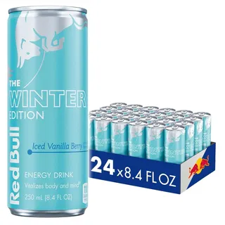 REDBULL Red Bull Energy Drink Winter Edition Iced Vanilla Berry 0,25l inkl. 6€ Pfand
