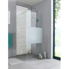 maw by GEO Walk-in-Dusche »Relax«, Breite 90 cm, Duschabtrennung, silberfarben