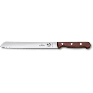 Victorinox Brotmesser 21 cm 1-tlg. braun/holz, rostfrei, poliert, spülmaschinengeeignet