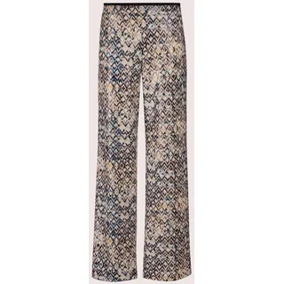 Madeleine Bügelfaltenhose »Hose Weite Bügelfalten-Hose mit Pailletten«, schwarz