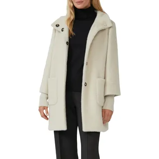 s.Oliver BLACK LABEL Wintermantel mit Stehkragen, beige
