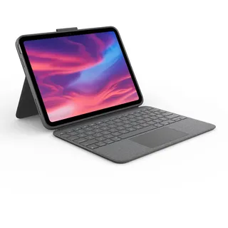Logitech Combo Touch für iPad 10,9 Zoll (10. Gen.) Grau