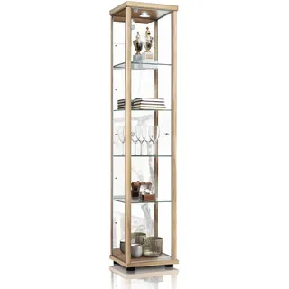 K-Möbel Vitrine 176 x 37 x 33 cm Braun