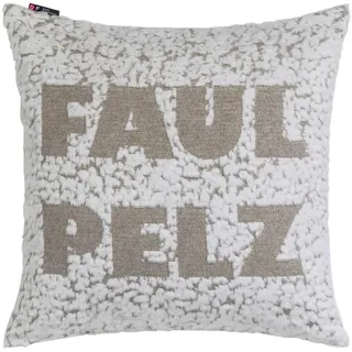 David Fussenegger Zierkissen , Perlmutt , Textil , Füllung: Faserbällchen , 50x50 cm , Heimtextilien, Wohntextilien, Kissen, Zierkissen