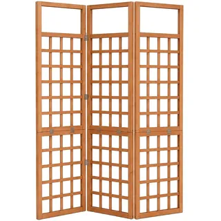 Relaxdays Rankgitter 180 x 121 cm Braun