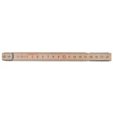 Boxer Folding ruler in wood 2 m.