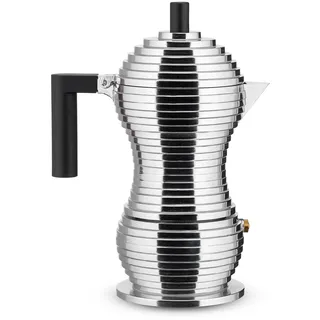 Alessi Pulcina 0,15 l 3 Tassen Schwarz
