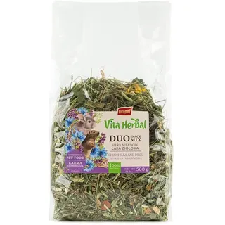 VITAPOL Vita Herbal Duo Snack Kräuterwiese für Chinchillas und Nachtschwalben 500 g