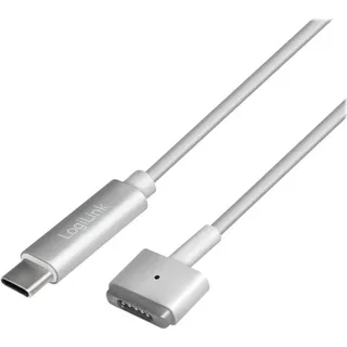 Logilink USB-C zu Apple MagSafe 2 silber