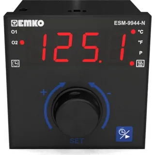 EMKO ESM-9944-N 2-Punkt, P, PI, PD, PID Temperaturregler Pt100, J, K, R, S -200 bis 1700 °C Relais