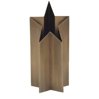 Markslöjd Tischleuchte , Messingfarben , Metall , Stern , 12x27x12 cm , Dekoration, Weihnachtsdekoration, Weihnachtsbeleuchtung