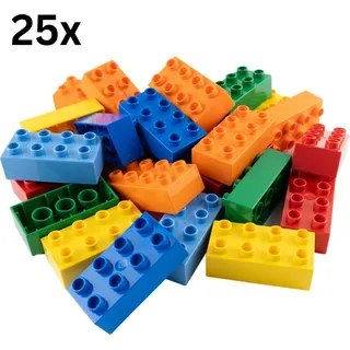 LEGO Duplo Bausteine 2x4 25 St. bunt 3011
