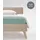 Spannbettlaken Jersey 120 x 200 cm aqua