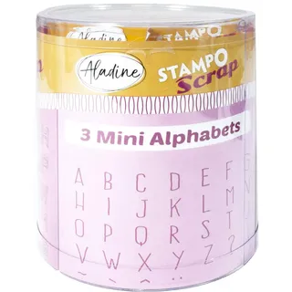 Aladine 03733 Stampo Scrap Mini Alphabet