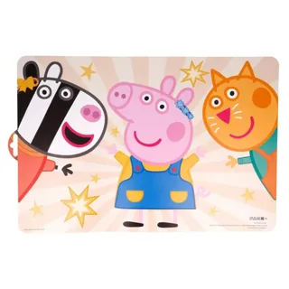 Peppa Pig Kinder Platzdeckchen Tischunterlage 43cm x 28cm