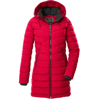 G.I.G.A. DX Damen Steppparka/Funktionsparka in Daunenoptik mit abzippbarer Kapuze GW 74 WMN QLTD PRK, dunkelrot, 40, 43538-000