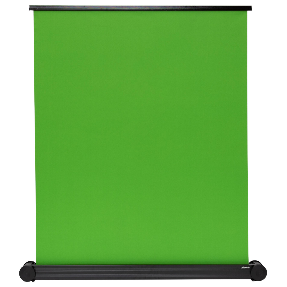 Bild von Mobile Chroma Key Green Screen 150 x 180 cm