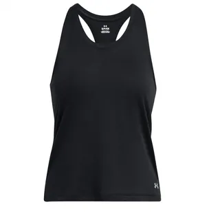 Under Armour Damen UA Launch Splatter Singlet Lauftop, leichtes atmungsaktives Sport Tank Top, schnelltrocknendes Damen Sporttop mit reflektierenden Details