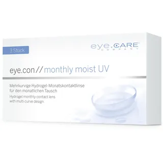 eye.con monthly moist UV 3 St