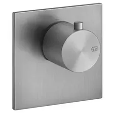 Gessi 316 Fertigmontage-Set Unterputz-Thermostat ohne Absperrung, 54554, Farbe: Metall Schwarz gebürstet PVD