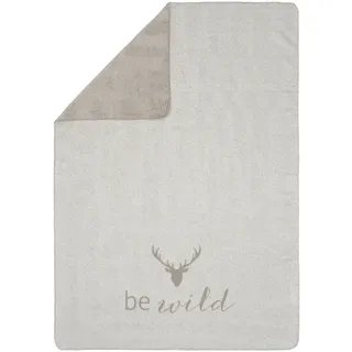 David Fussenegger Wohndecke , Hellgrau , Textil , 150x200 cm , Heimtextilien, Wohntextilien, Decken, Kuscheldecken