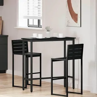 Tisch Schwarz Eichen-Optik 100 x 40 x 100,5 cm Höhenverstellbar mit Stahlrahmen Stabil für Büro Wohnzimmer Schlafzimmer Esszimmer Küche vielseitig nutzbar