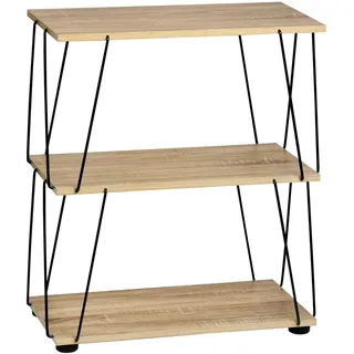KESPER Bücherregal 61,5 x 31,5 x 71,2 cm Eiche